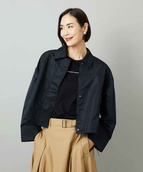 MICHEL KLEIN / ミッシェルクラン その他アウター | ステンカラーショートブルゾン | 詳細14