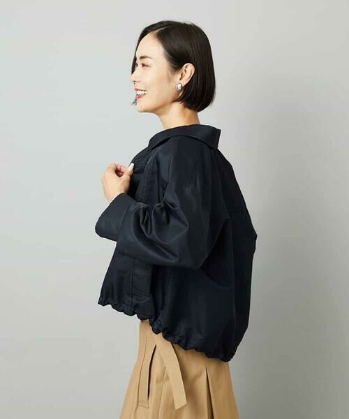 MICHEL KLEIN / ミッシェルクラン その他アウター | ステンカラーショートブルゾン | 詳細16