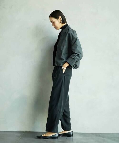 MICHEL KLEIN / ミッシェルクラン その他アウター | ステンカラーショートブルゾン | 詳細3