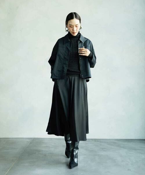 MICHEL KLEIN / ミッシェルクラン その他アウター | ステンカラーショートブルゾン | 詳細7