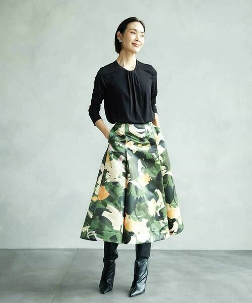 MICHEL KLEIN / ミッシェルクラン カットソー | ボウタイ風ブラウソー | 詳細11