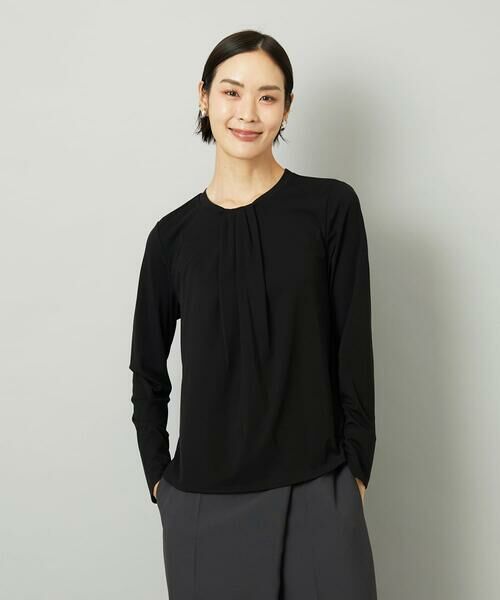 MICHEL KLEIN / ミッシェルクラン カットソー | ボウタイ風ブラウソー | 詳細23