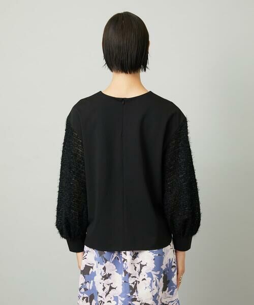 MICHEL KLEIN / ミッシェルクラン カットソー | パフスリーブ異素材カットソー | 詳細29