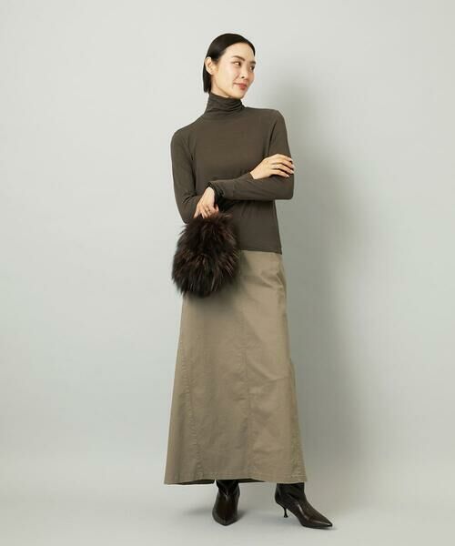 MICHEL KLEIN / ミッシェルクラン カットソー | ［レイヤードにおすすめ］シアーハイネックカットソー | 詳細14