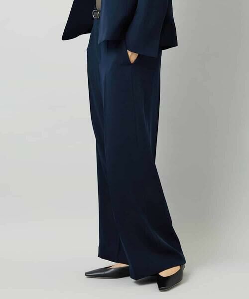MICHEL KLEIN / ミッシェルクラン その他パンツ | [セットアップ対応]ワイドパンツ | 詳細10