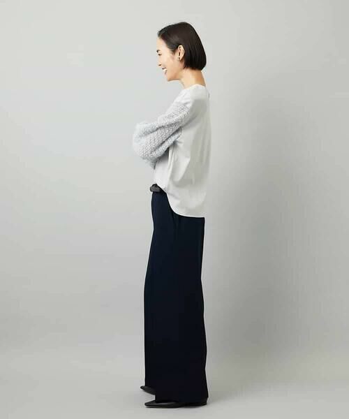 MICHEL KLEIN / ミッシェルクラン その他パンツ | [セットアップ対応]ワイドパンツ | 詳細15