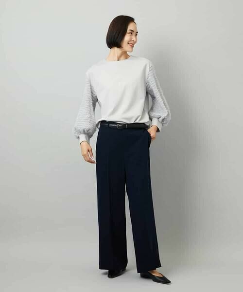 MICHEL KLEIN / ミッシェルクラン その他パンツ | [セットアップ対応]ワイドパンツ | 詳細16