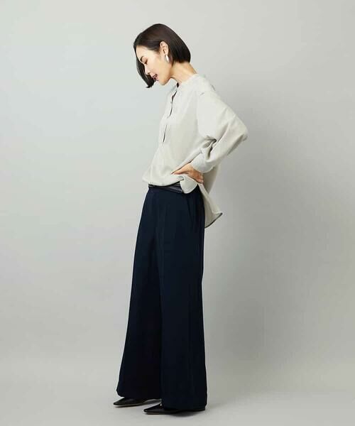 MICHEL KLEIN / ミッシェルクラン その他パンツ | [セットアップ対応]ワイドパンツ | 詳細18