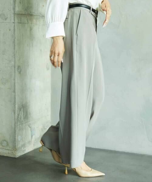 MICHEL KLEIN / ミッシェルクラン その他パンツ | [セットアップ対応]ワイドパンツ | 詳細21