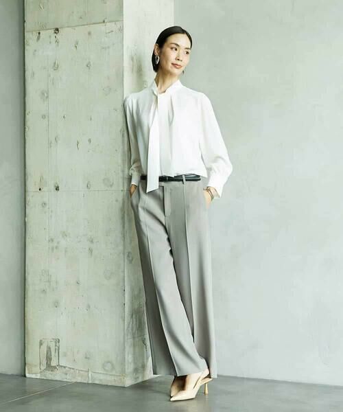 MICHEL KLEIN / ミッシェルクラン その他パンツ | [セットアップ対応]ワイドパンツ | 詳細23