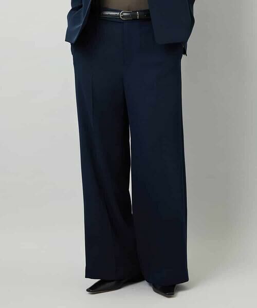 MICHEL KLEIN / ミッシェルクラン その他パンツ | [セットアップ対応]ワイドパンツ | 詳細9