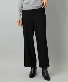 MICHEL KLEIN / ミッシェルクラン その他パンツ | [定番人気]ストレッチ裏起毛ワイドパンツ