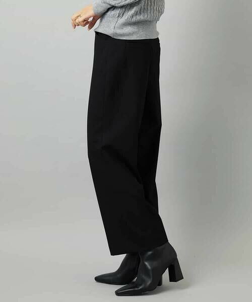 MICHEL KLEIN / ミッシェルクラン その他パンツ | [定番人気]ストレッチ裏起毛ワイドパンツ | 詳細17