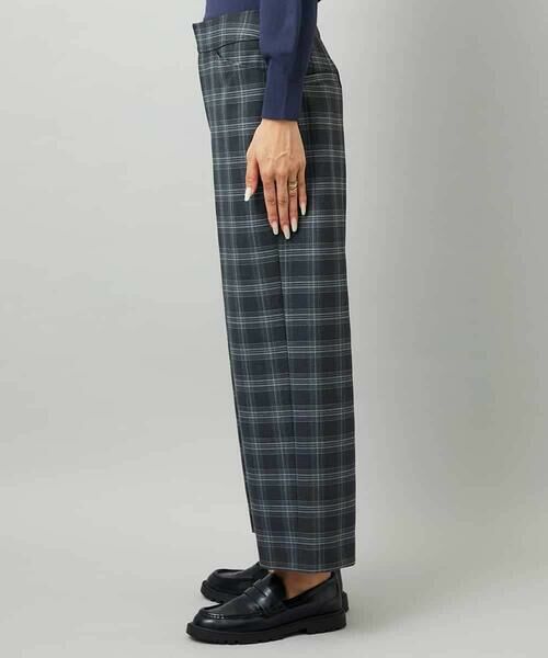 MICHEL KLEIN / ミッシェルクラン その他パンツ | [定番人気]ストレッチ裏起毛ワイドパンツ | 詳細24