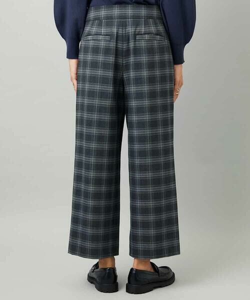 MICHEL KLEIN / ミッシェルクラン その他パンツ | [定番人気]ストレッチ裏起毛ワイドパンツ | 詳細25