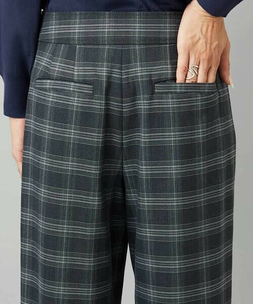 MICHEL KLEIN / ミッシェルクラン その他パンツ | [定番人気]ストレッチ裏起毛ワイドパンツ | 詳細26