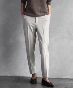 MICHEL KLEIN / ミッシェルクラン その他パンツ | ［定番素材］裏起毛ストレッチテーパードパンツ(機能素材)