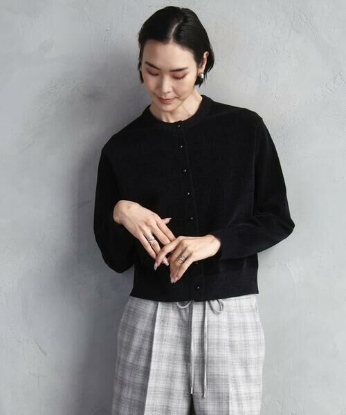 MICHEL KLEIN / ミッシェルクラン カーディガン・ボレロ | コンパクトモールカーディガン | 詳細18