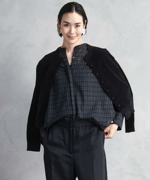 MICHEL KLEIN / ミッシェルクラン カーディガン・ボレロ | コンパクトモールカーディガン | 詳細23