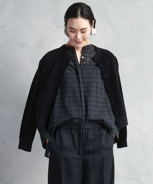 MICHEL KLEIN / ミッシェルクラン カーディガン・ボレロ | コンパクトモールカーディガン | 詳細24