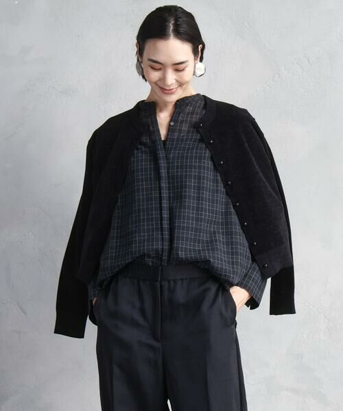 MICHEL KLEIN / ミッシェルクラン カーディガン・ボレロ | コンパクトモールカーディガン | 詳細25