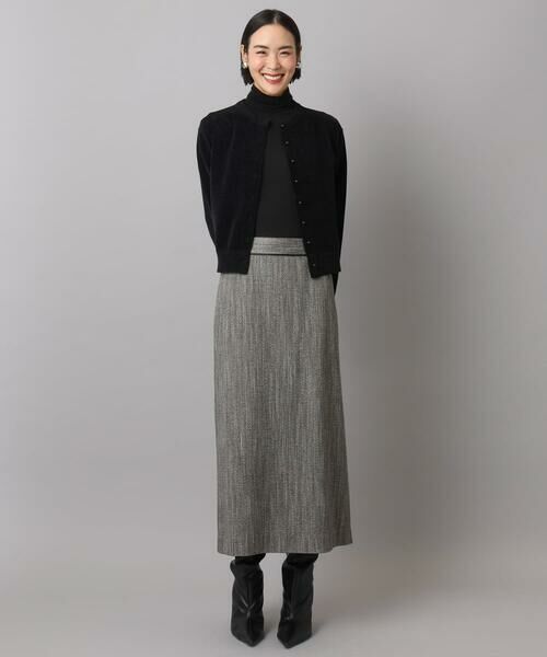 MICHEL KLEIN / ミッシェルクラン カーディガン・ボレロ | コンパクトモールカーディガン | 詳細4