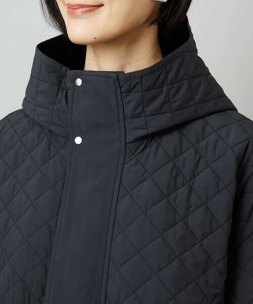 MICHEL KLEIN / ミッシェルクラン その他アウター | オーバーサイズフードキルティングコート | 詳細21