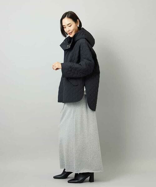 MICHEL KLEIN / ミッシェルクラン その他アウター | オーバーサイズフードキルティングコート | 詳細8