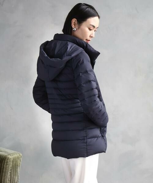 MICHEL KLEIN/ミッシェルクラン [定番人気]2WAYストレッチダウンジャケット ネイビー L