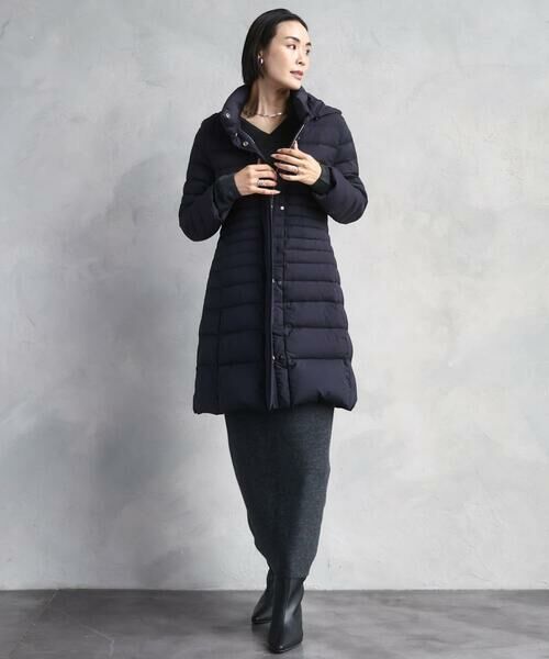 MICHEL KLEIN / ミッシェルクラン ダウンジャケット・ベスト | [定番人気]2WAYストレッチダウンミドルコート | 詳細22