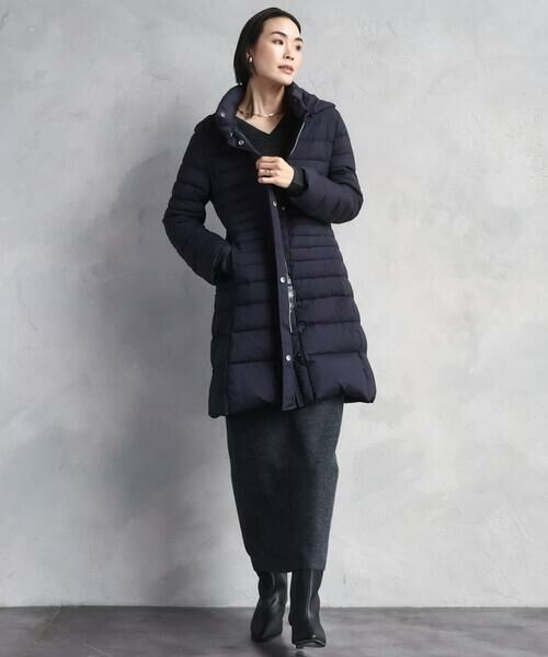 MICHEL KLEIN / ミッシェルクラン ダウンジャケット・ベスト | [定番人気]2WAYストレッチダウンミドルコート | 詳細23