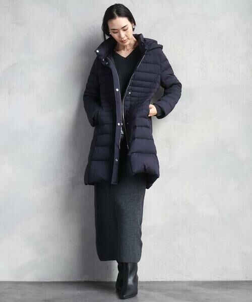 MICHEL KLEIN / ミッシェルクラン ダウンジャケット・ベスト | [定番人気]2WAYストレッチダウンミドルコート | 詳細24