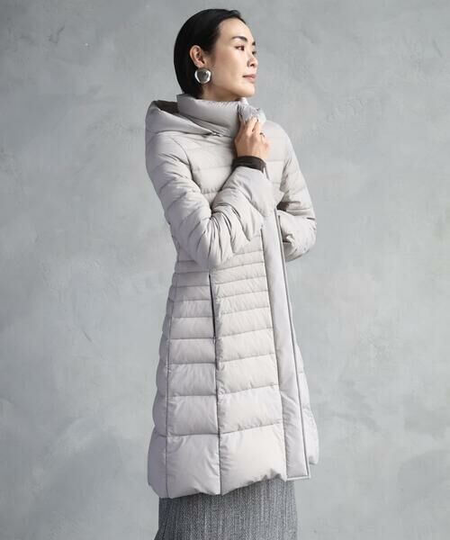 MICHEL KLEIN / ミッシェルクラン ダウンジャケット・ベスト | [定番人気]2WAYストレッチダウンミドルコート | 詳細4