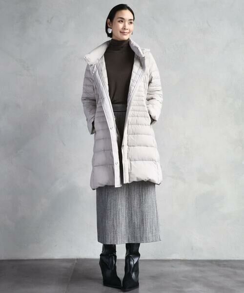 MICHEL KLEIN / ミッシェルクラン ダウンジャケット・ベスト | [定番人気]2WAYストレッチダウンミドルコート | 詳細5
