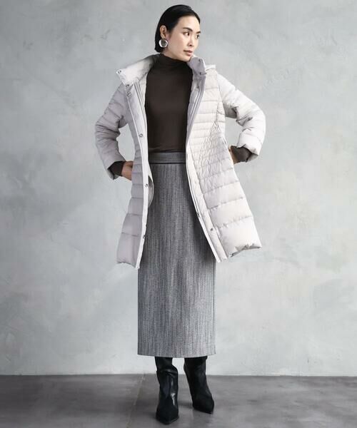 MICHEL KLEIN / ミッシェルクラン ダウンジャケット・ベスト | [定番人気]2WAYストレッチダウンミドルコート | 詳細7