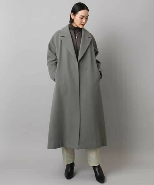 MICHEL KLEIN / ミッシェルクラン シャツ・ブラウス | シアーAラインブラウス | 詳細19