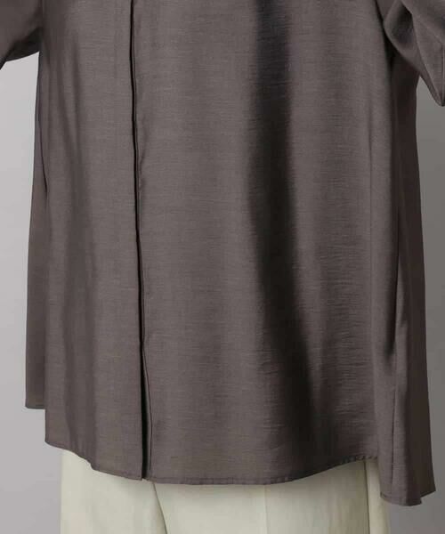 MICHEL KLEIN / ミッシェルクラン シャツ・ブラウス | シアーAラインブラウス | 詳細27