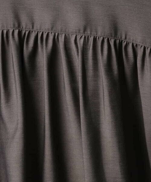 MICHEL KLEIN / ミッシェルクラン シャツ・ブラウス | シアーAラインブラウス | 詳細29