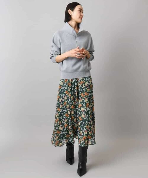 MICHEL KLEIN / ミッシェルクラン ニット・セーター | ハーフジップニット | 詳細10