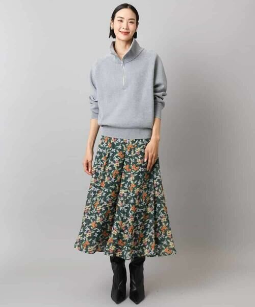 MICHEL KLEIN / ミッシェルクラン ニット・セーター | ハーフジップニット | 詳細11