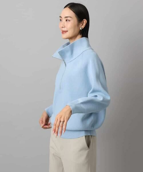 MICHEL KLEIN / ミッシェルクラン ニット・セーター | ハーフジップニット | 詳細12