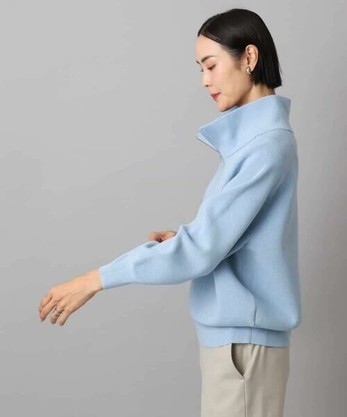 MICHEL KLEIN / ミッシェルクラン ニット・セーター | ハーフジップニット | 詳細13