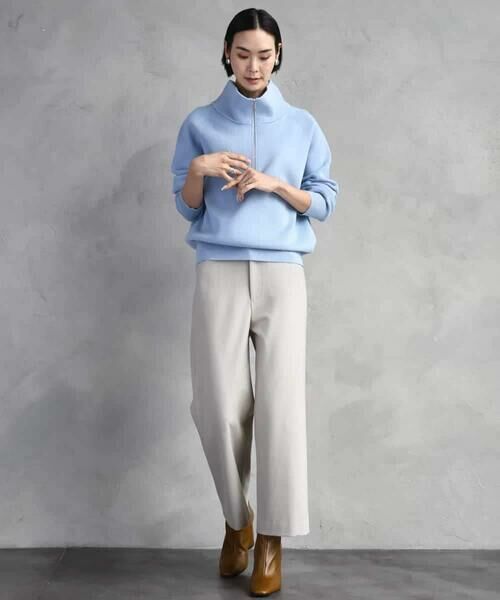 MICHEL KLEIN / ミッシェルクラン ニット・セーター | ハーフジップニット | 詳細17