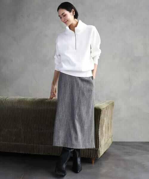 MICHEL KLEIN / ミッシェルクラン ニット・セーター | ハーフジップニット | 詳細24