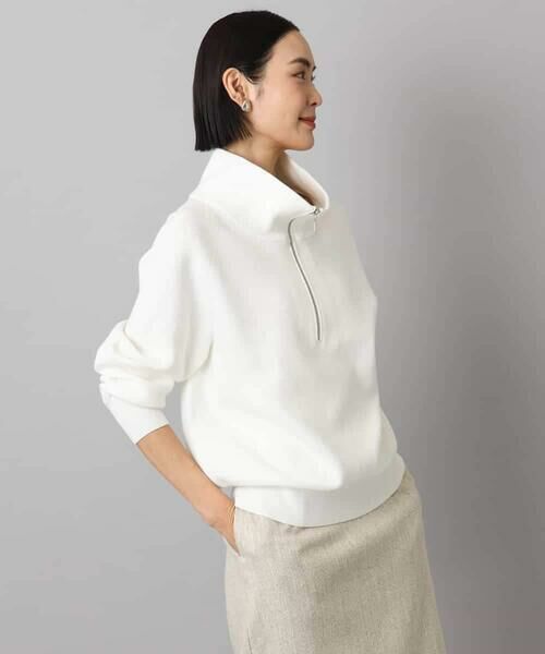 MICHEL KLEIN / ミッシェルクラン ニット・セーター | ハーフジップニット | 詳細28