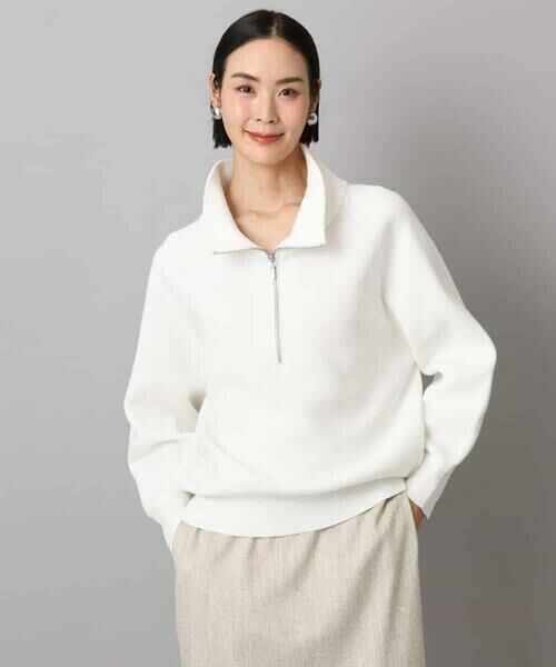 MICHEL KLEIN / ミッシェルクラン ニット・セーター | ハーフジップニット | 詳細30