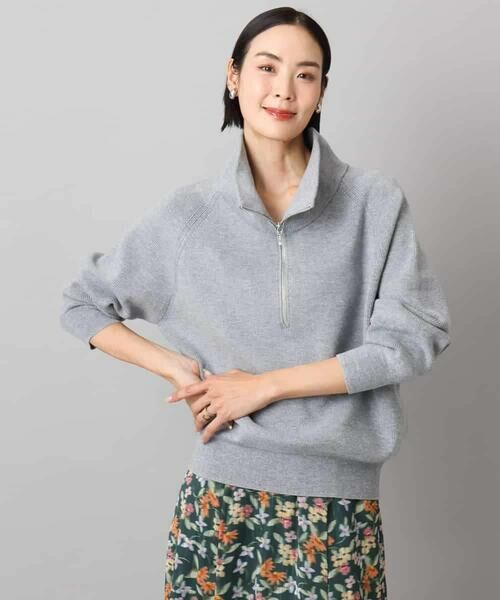 MICHEL KLEIN / ミッシェルクラン ニット・セーター | ハーフジップニット | 詳細7