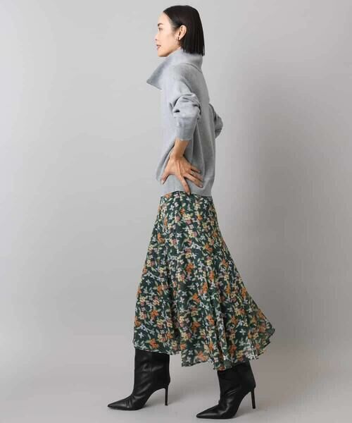 MICHEL KLEIN / ミッシェルクラン ニット・セーター | ハーフジップニット | 詳細9