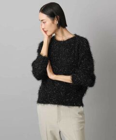 MICHEL KLEIN / ミッシェルクラン ニット・セーター | フェザーヤーンラメプルオーバー