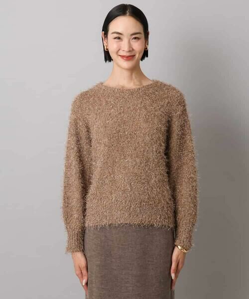 MICHEL KLEIN / ミッシェルクラン ニット・セーター | フェザーヤーンラメプルオーバー | 詳細26